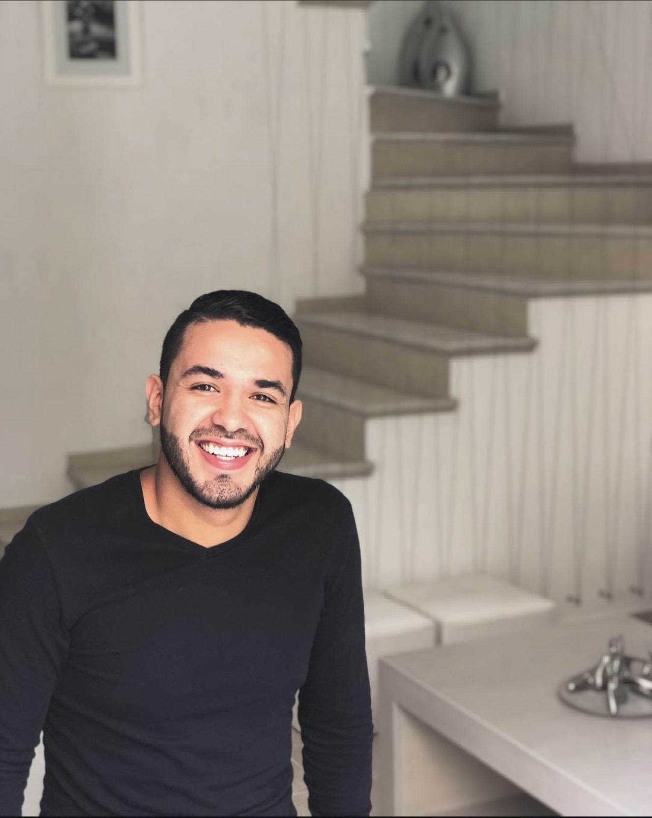 Smiling portrait of Jeremy Avalos